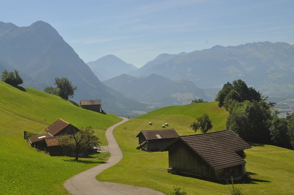 Paysage de Liechtenstein