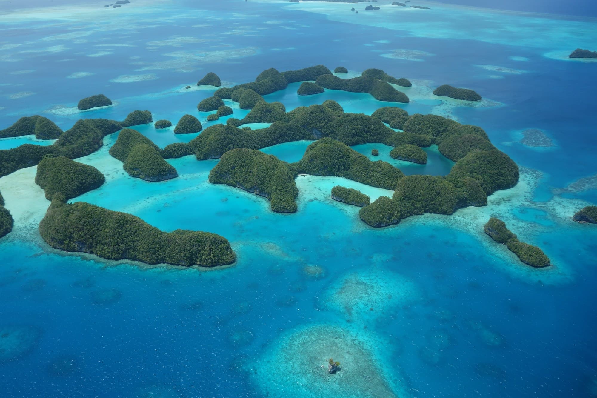Paysage de Palaos (Palau)