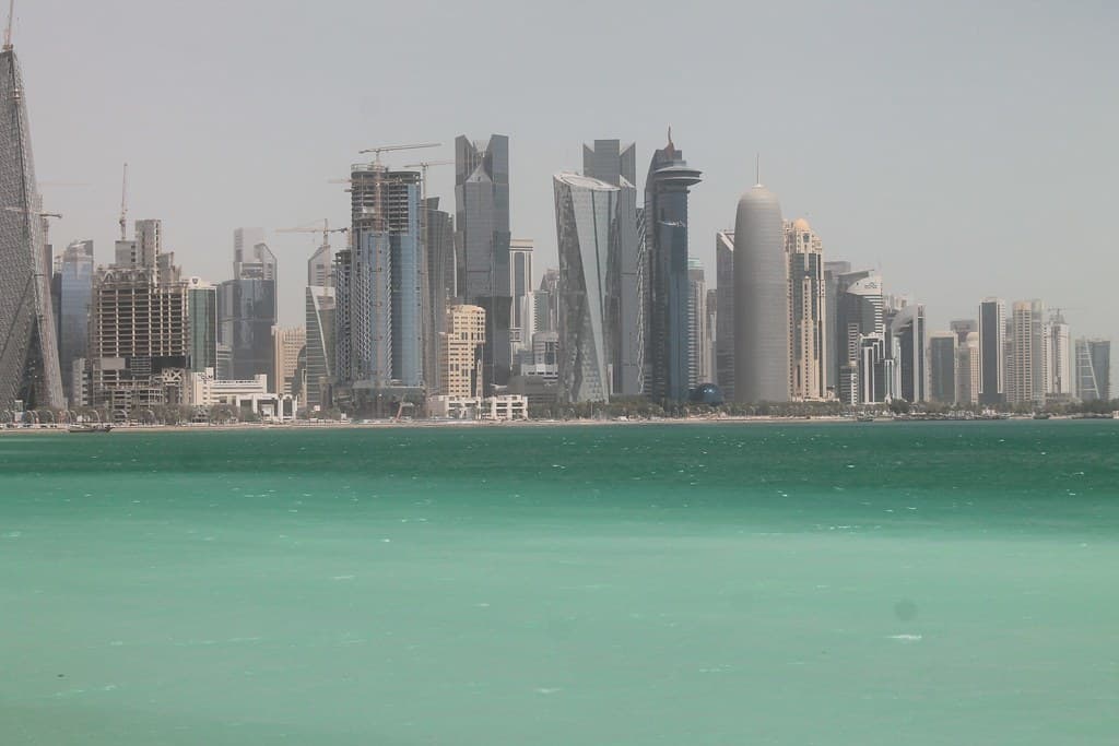 Paysage de Qatar