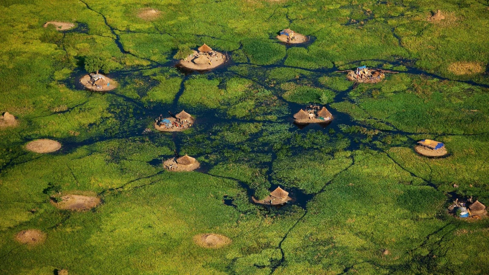 Paysage de Soudan du Sud
