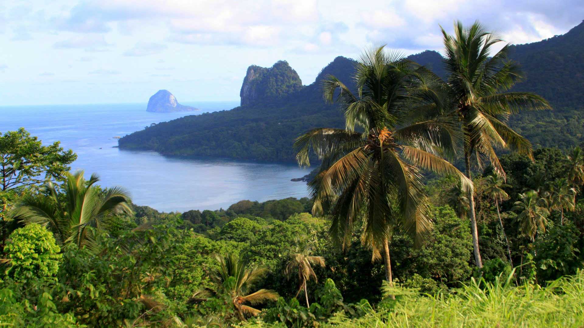 Paysage de São Tomé et Príncipe